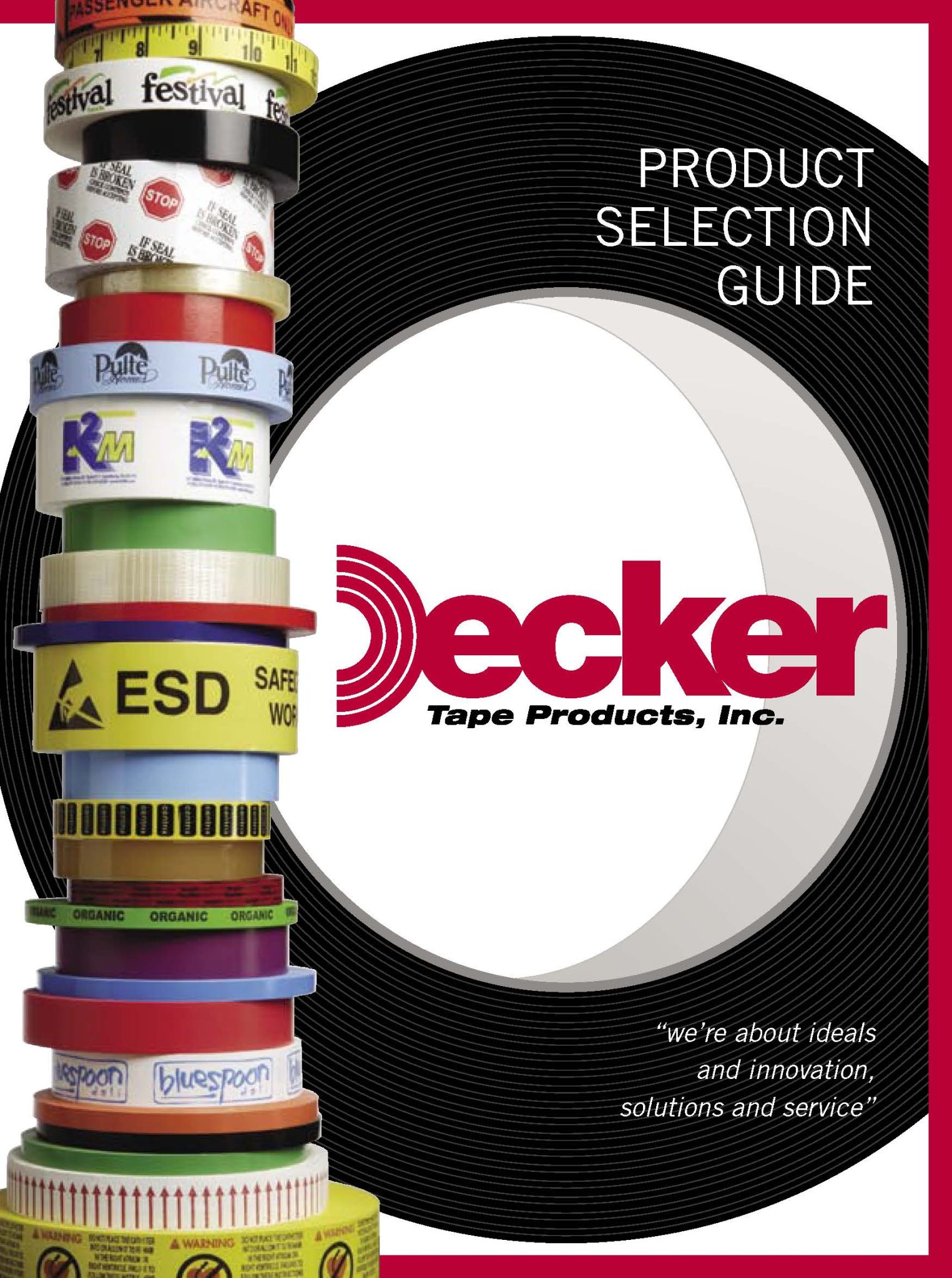 Decker Tape Catalog Independence Industrial Products